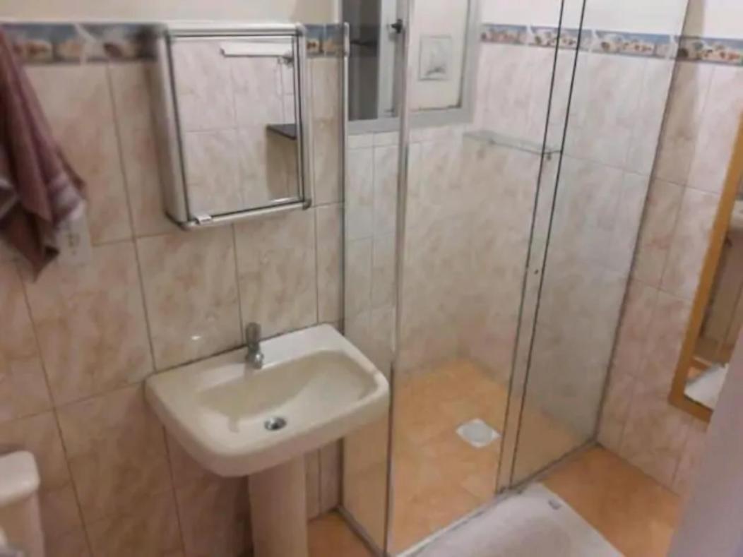 Apartamento térreo bem localizado no centro Garopaba Esterno foto
