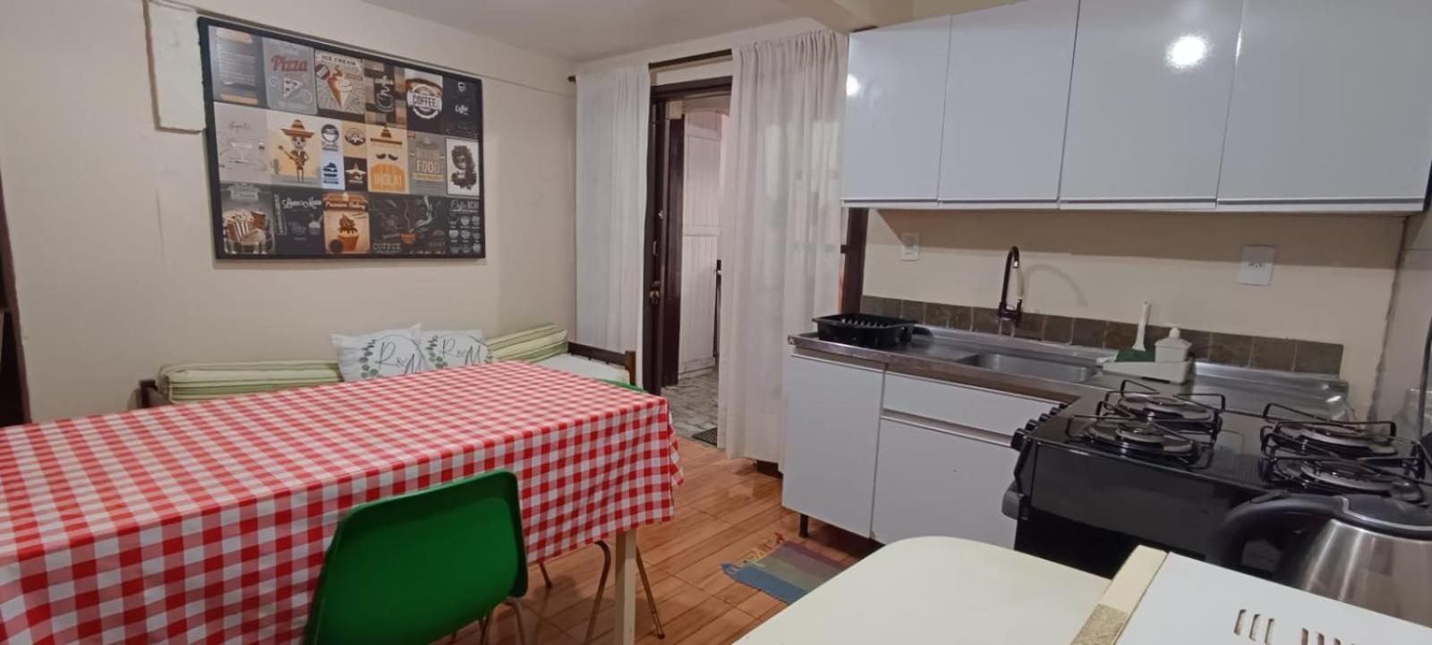 Apartamento térreo bem localizado no centro Garopaba Esterno foto